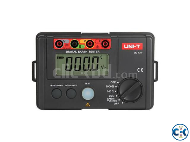 UNI-T Digital Earth Resistance Tester UT521 Earth Tester large image 0