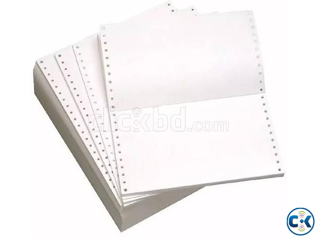 Continuous sheet paper 500 sheet per box large image 1