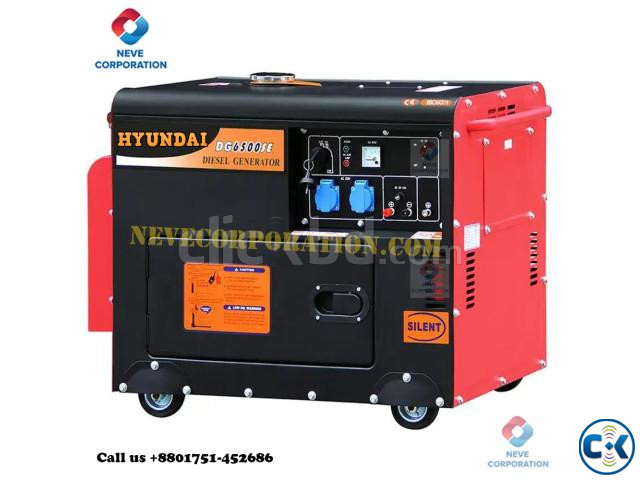 Hyundai 6kVA 5kW Diesel Generator Price in Bangladesh large image 0