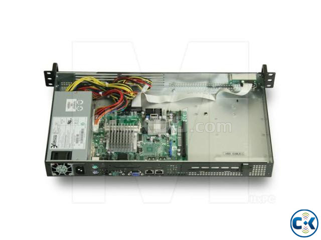 SUPERMICRO X7SPE-H INTEL ATOM D525 DUAL LAN 9.8 MINI 1U RAC large image 1