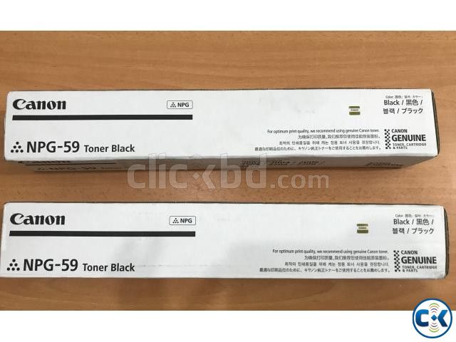 Canon NPG-59 Genuine Black Toner large image 0