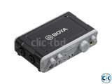 USB Audio Interface BOYA BY-AM1 Dual-Channel Audio Mixer USB