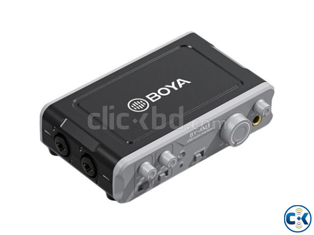 USB Audio Interface BOYA BY-AM1 Dual-Channel Audio Mixer USB large image 0