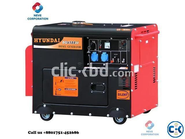 Hyundai 6kVA 5kW Diesel Generator Price in Bangladesh large image 0