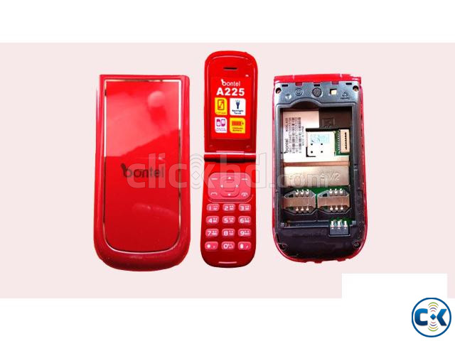 Bontel A225 Stylies Folding Phone Dual Sim With Warranty large image 1