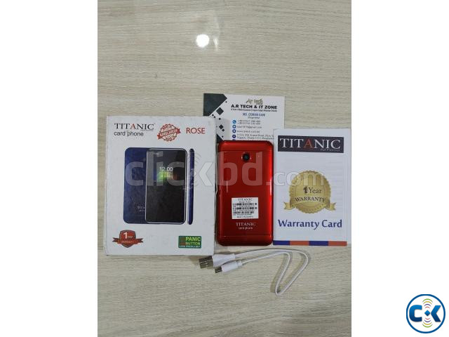 Titanic Rose Card Phone Dual Sim Camera large image 2