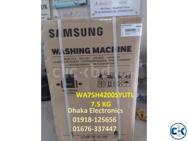 SAMSUNG WA75H4200SYUTL WASHING MACHINE 7.5 KG large image 1