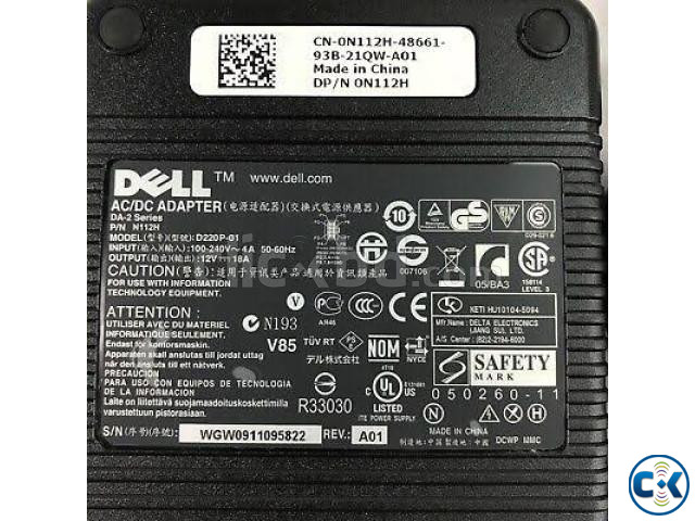 DELL 0M8811 12V 18A 220W OPTIPLEX DESKTOPS AC ADAPTER. large image 3