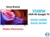 SONY BRAVIA 55 inch X85K HDR 4K ANDROID GOOGLE TV