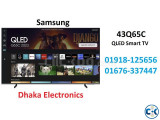 43 inch SAMSUNG Q65C QLED 4K HDR SMART TV