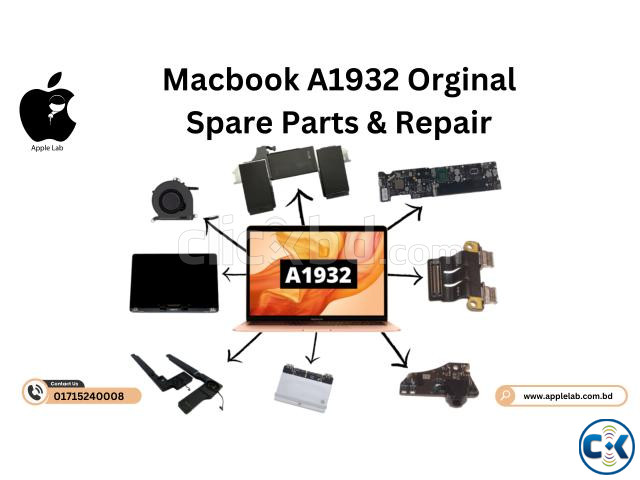Macbook A1932 Orginal Parts গুলো পাচ্ছেন Apple Lab large image 0