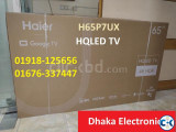 65 inch Haier H65P7UX HQLED 4K SMART GOOGLE TV Official