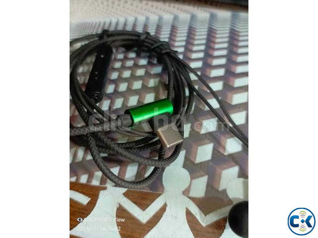 Type-C earphone original Chinise Brand. large image 1