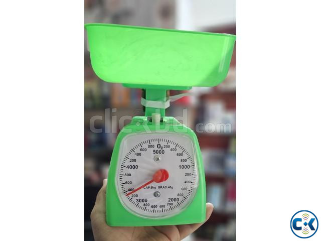 AOU Analog Kitchen Scale 5Kg large image 1