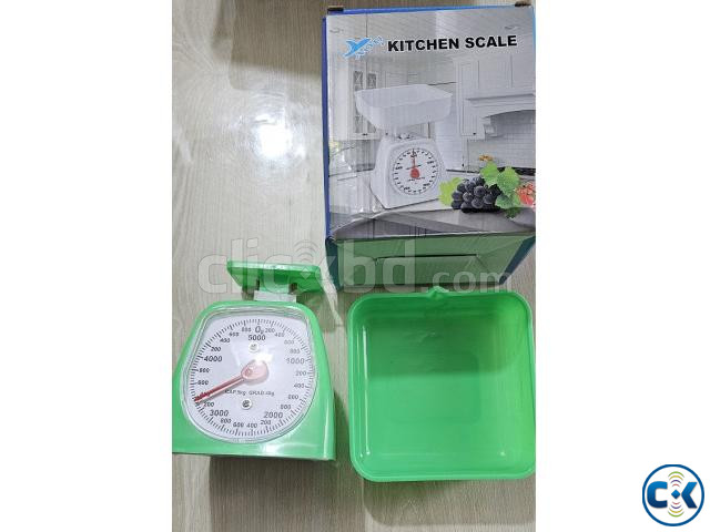 AOU Analog Kitchen Scale 5Kg large image 2