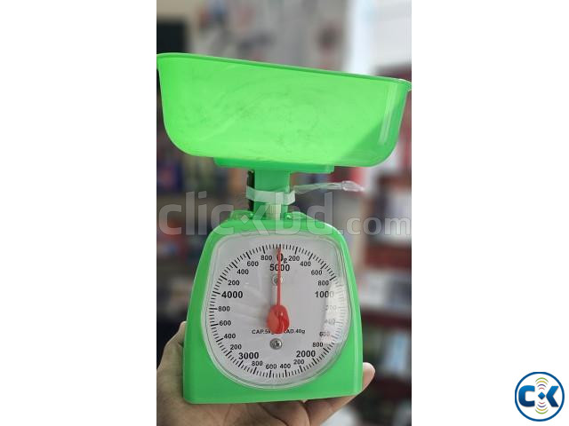 AOU Analog Kitchen Scale 5Kg large image 3