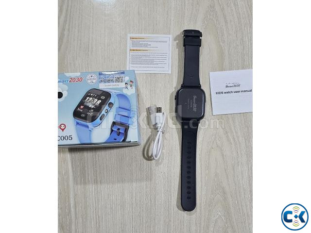 Smart2023 C005 GPS Calling Kids Watch With Camera Black | ClickBD large image 2