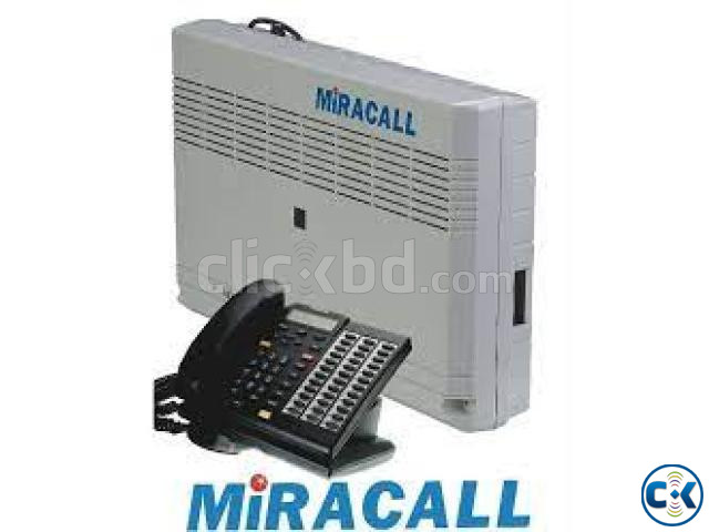 Miracall 24 Line Caller ID PABX Intercom System Price in bd large image 0