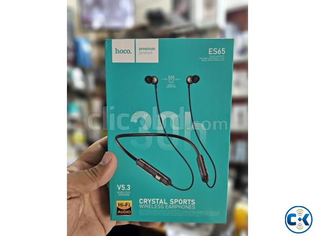 Hoco ES65 Crystal Sports Wireless Earphones Bluetooth V5.3 large image 1