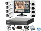 Dahua 8-CHANELL DVR 8-Pcs Camera 19 Monitor Package in BD