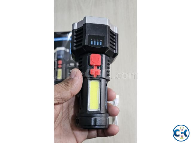 HY912 Usb Charge flash light 5 LED Light large image 1