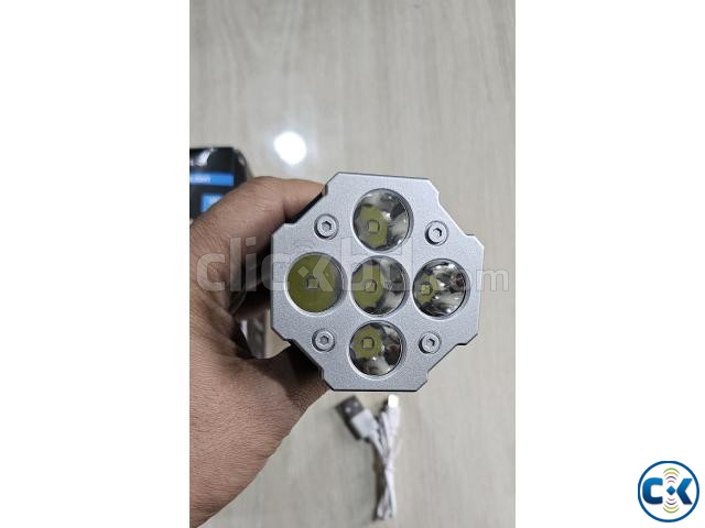 HY912 Usb Charge flash light 5 LED Light large image 2