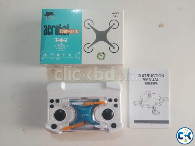 Aerobat 360 Degree Mini Drone With Remote Control large image 1