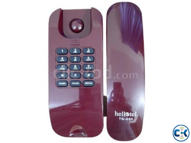Hellotel TS-250 Handsfree Dial Telephone Price in Bangladesh large image 0