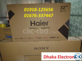 Haier 32 inch H32K66GH ANDROID GOOGLE BEZEL LESS SMART TV