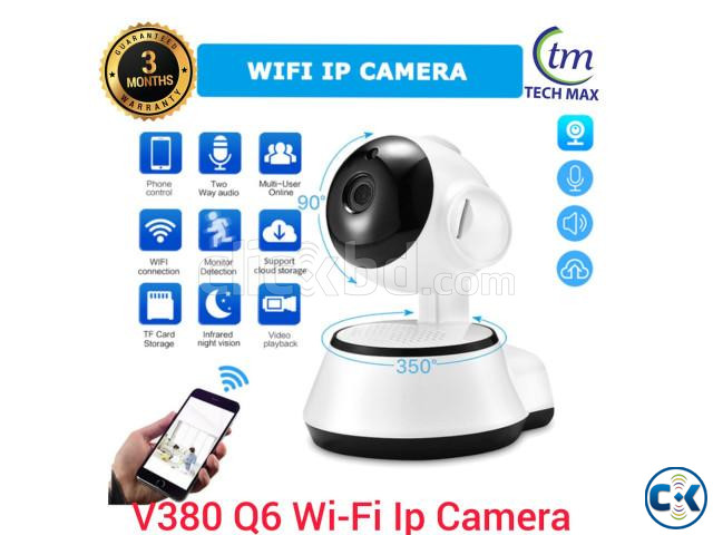 V380 WIFI IP Camera 2MP 1080P 360 Degree Robotic Mini PTZ large image 0