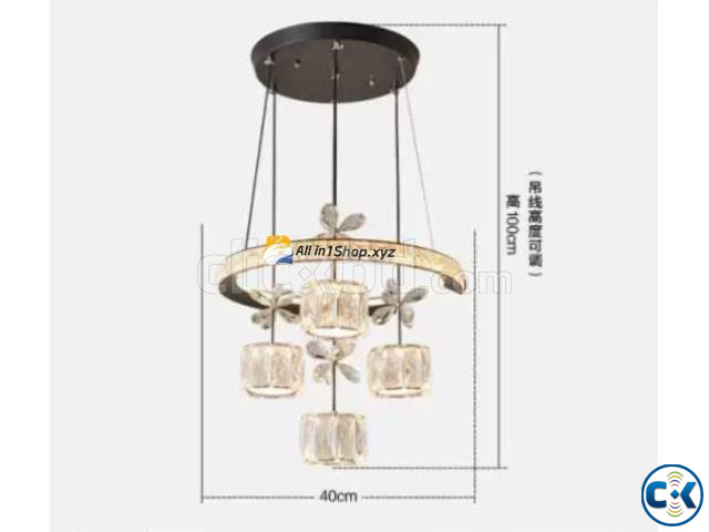 Modern LED dining lamp single ceiling pendant large image 0