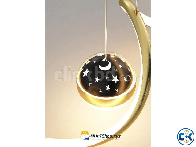 Morden LED Pendant Lamp Dimmable Height-Adjustable Hanging large image 1