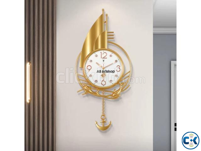 Wall Clocks Creative Sailboat Style Wall Clock Modern Fashio large image 0