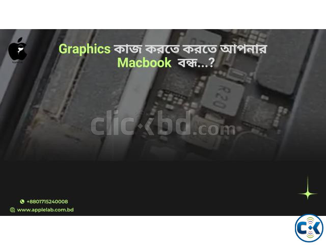 Graphics কাজ করতে করতে আপনার Macbook টি বন্ধ হয়ে গেল large image 0