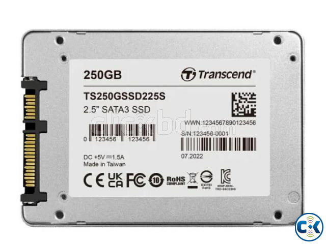 Transcend SSD225S 250GB 2.5 Inch SATAIII SSD large image 0