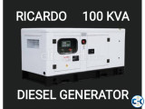 100 kva Ricardo Generator BD