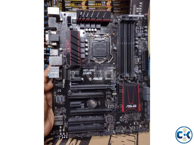 ASUS H97-PRO GAMER HDMI Motherboard 4th Generation large image 1