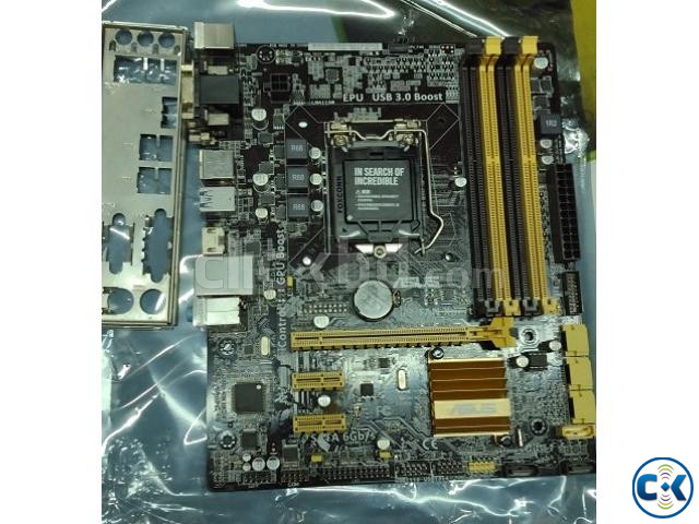 4th Gen Motherboard Asus B85M-G এক বছর ওয়ারেন্টি large image 2