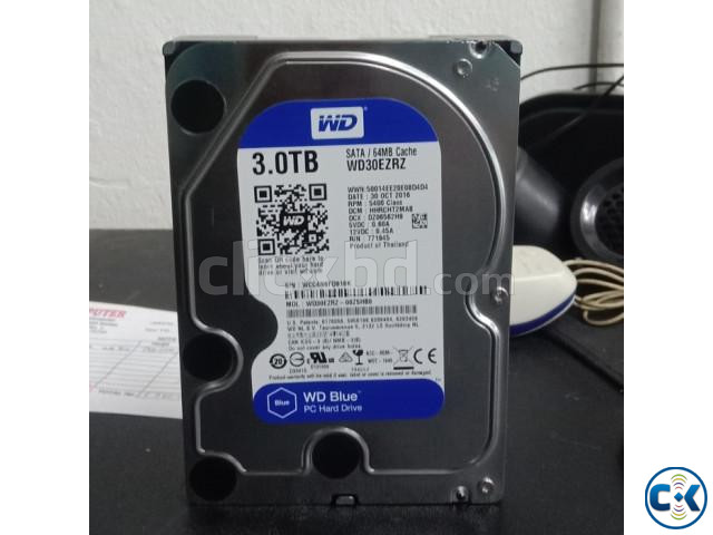 WD Blue 3TB Desktop Hard Disk Drive SATA 6Gb s 64MB Cache large image 1