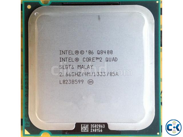 Core 2 Quad Q8400 2.66 GHz 4MB Cash LGA 775 For 41 31 Mother large image 1