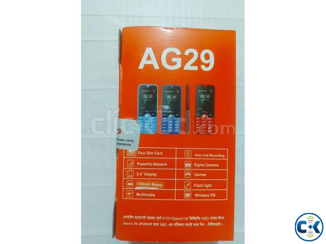 Agetel AG29 4 Sim Mobile Phone With Warranty large image 1