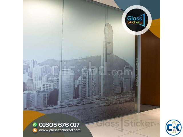 Print Frosted Glass Sticker Price In Bangladesh large image 0