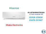 Hisense 1.5 TON INVERTER SPLIT TYPE AC AS-18TW4RMATD01BU