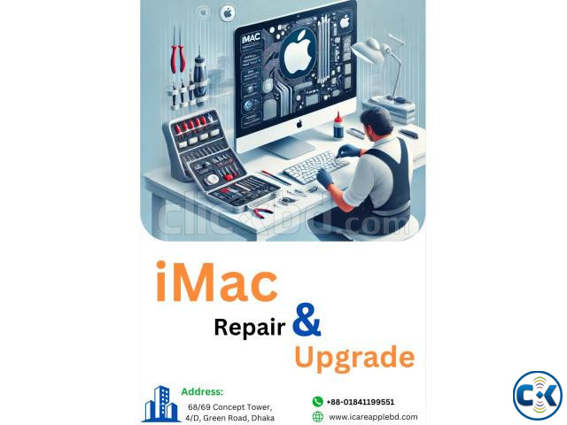 iMac Repair Replacement Services at iCare Apple in BD large image 2