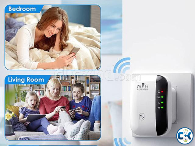 WiFi Repeater Mini WiFi US Plug WiFi Range Extender Wireless large image 2