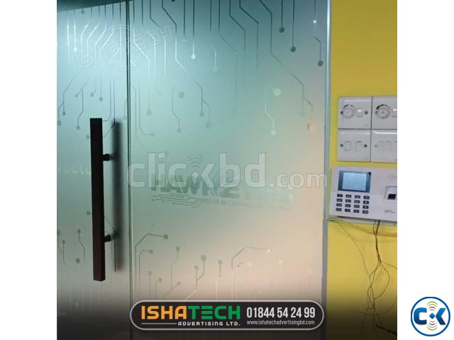 Frosted Glass Sticker Price in Bangladesh. Office Thai Glass large image 2