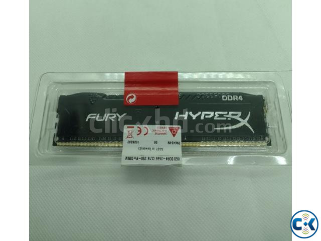 HyperX Fury 8GB DDR4 2400 Desktop Memory 3 years warranty large image 3