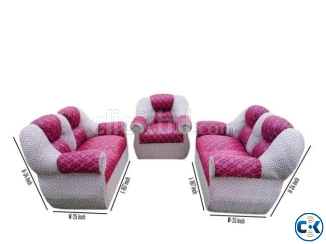 Beautiful Saddam Sofa 5 Set টেবিল ছাড়া  large image 1
