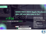 ব্যবহার করতে করতে Apple Macbook হঠাৎ Off হয়ে আর হচ্ছে না On 