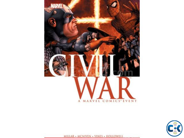 Marvel Civil War Comic large image 0